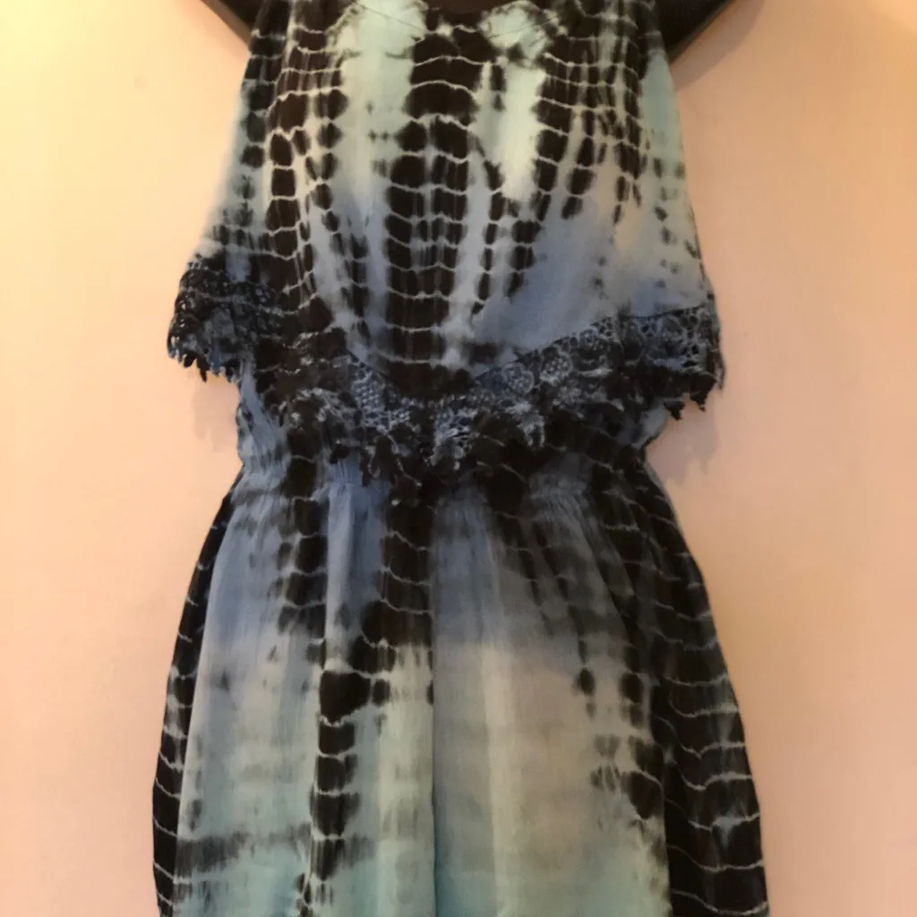 🔥🎉💥🌹tie dye romper🔥🎉🌹💥🎉🔥🔥🔥🔥🎉🎉🎉🎉💥 Blue - Image 6