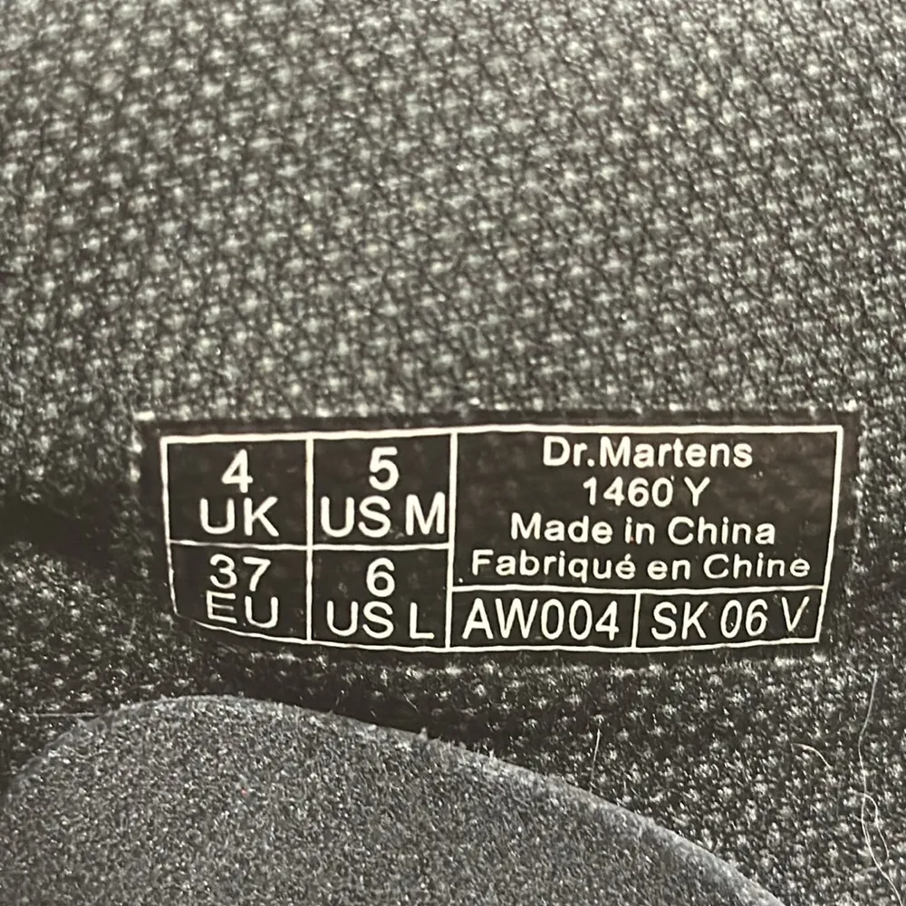 Dr. Martens 1460 8-Eye Sz 6 - Image 7