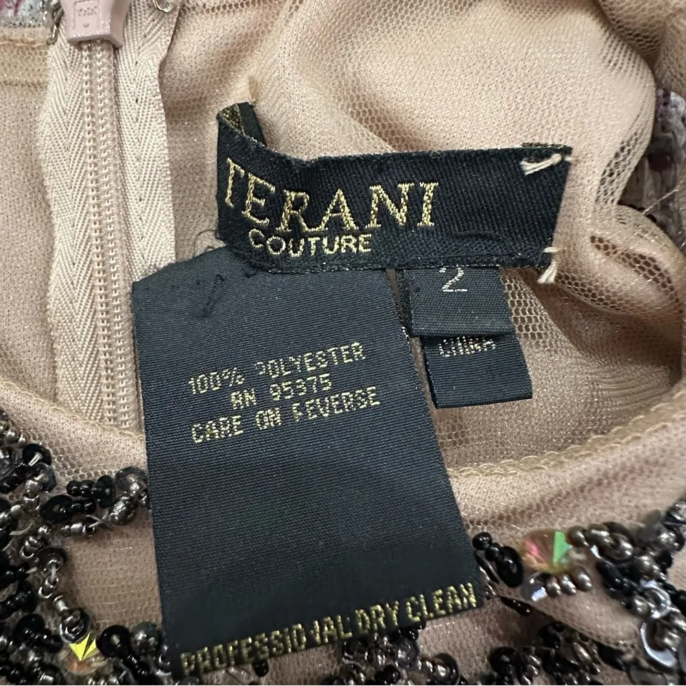 Terani Couture beaded dress - Image 8