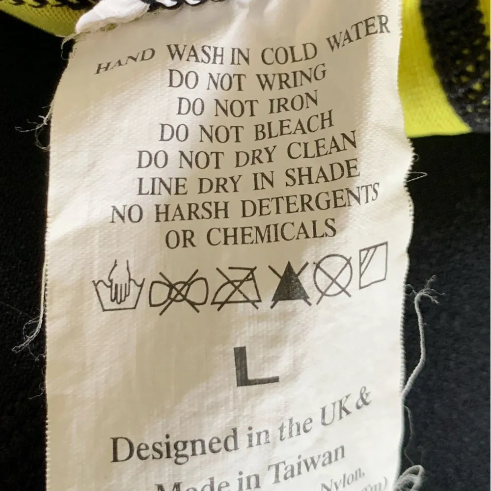 Zagora HOT PANTS Black Neoprene Slimming Excercise Weight Loss Workout Shorts Size L - Image 6