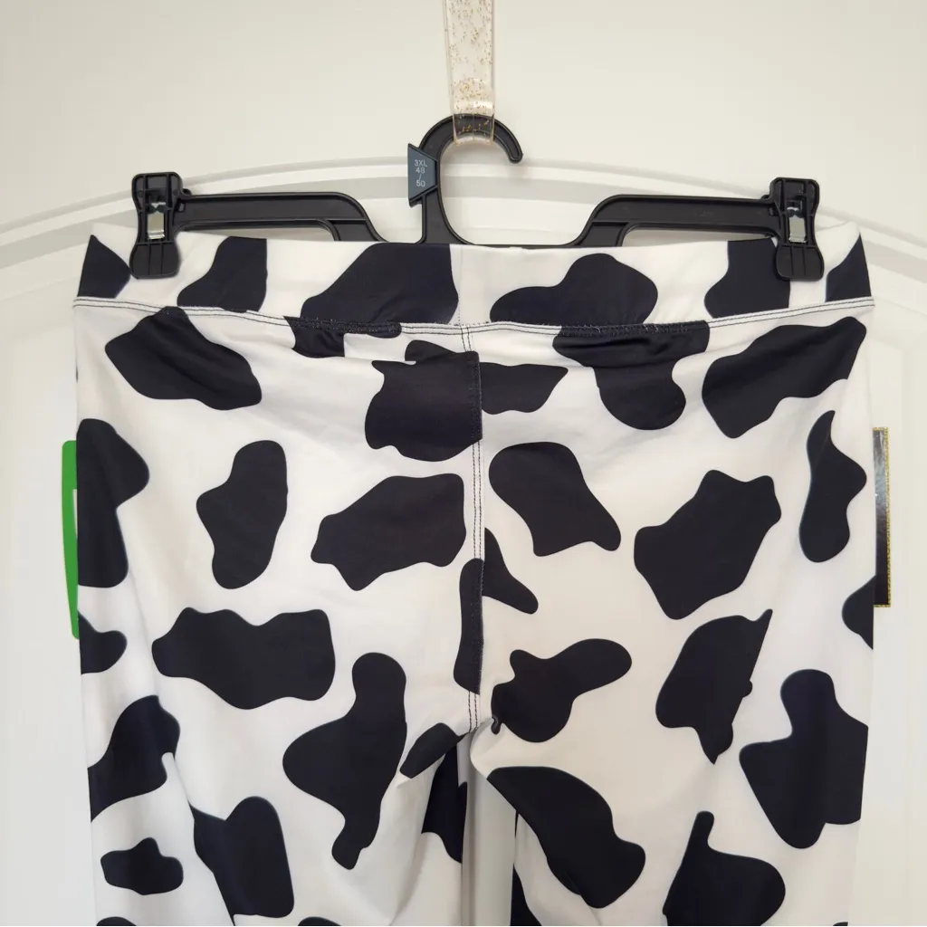 Tipsy‎ Elves Medium Black White Cowl Leggings Yoga Athletic casual - Image 6