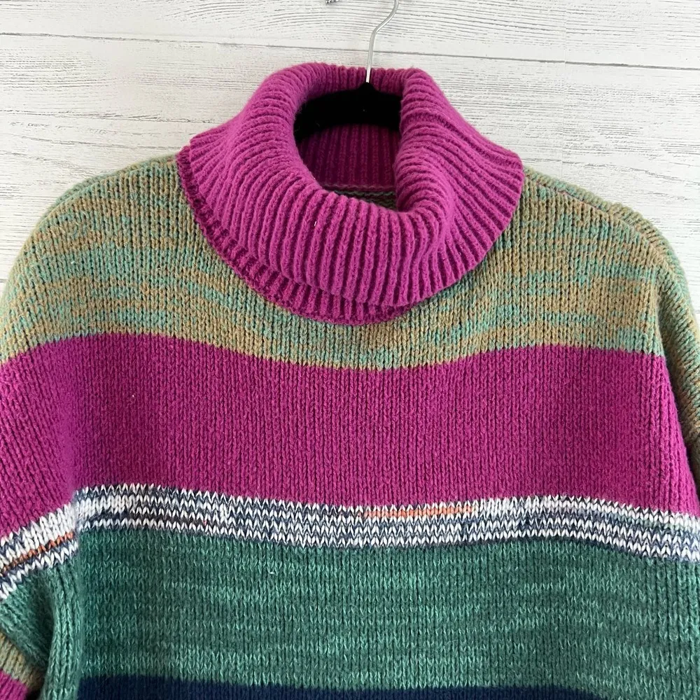 Knox Rose Oversized Boxy Turtleneck Sweater Size L - Image 6