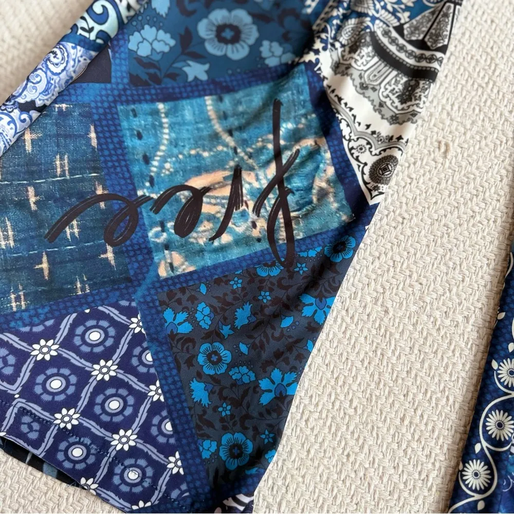 Desigual Patchwork Lagenlook Jumpsuit - Image 10