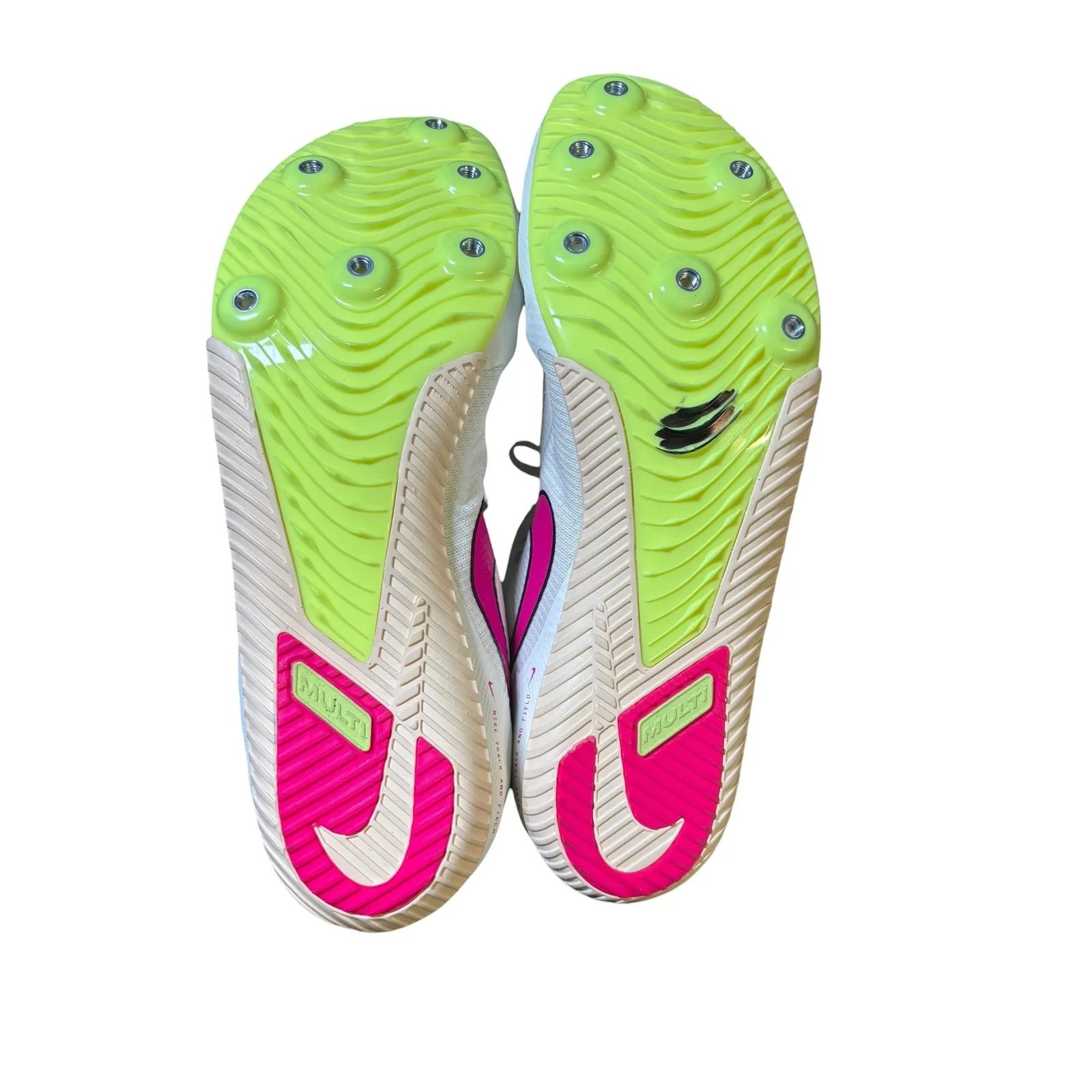 Nike Rival Multi Track Spike White Pink Women Running Shoes US 10.5* DC8749-101 - Image 9