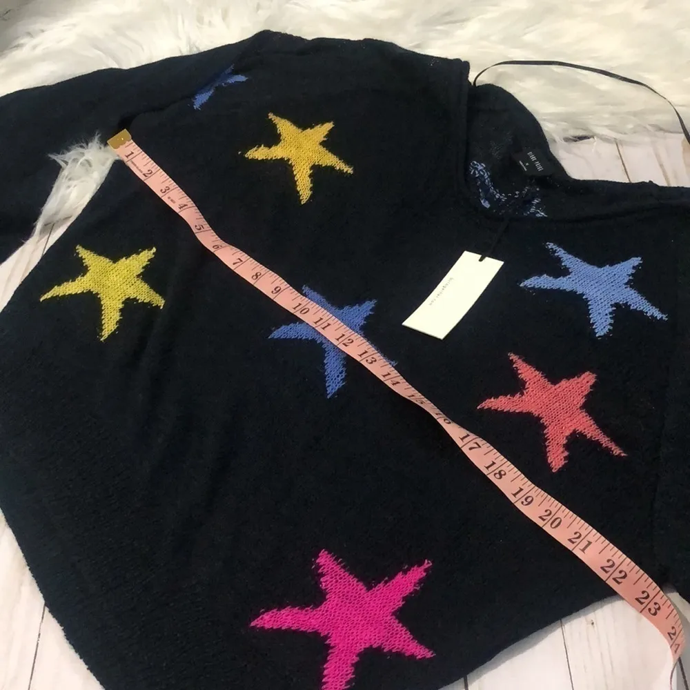 Blank Paige Star Sweater size M NWT - Image 7