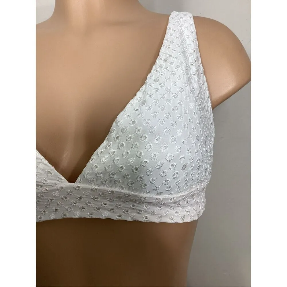 New. Pilyq white bikini set. S-bottom/D-cup top. Retails $149 - Image 10