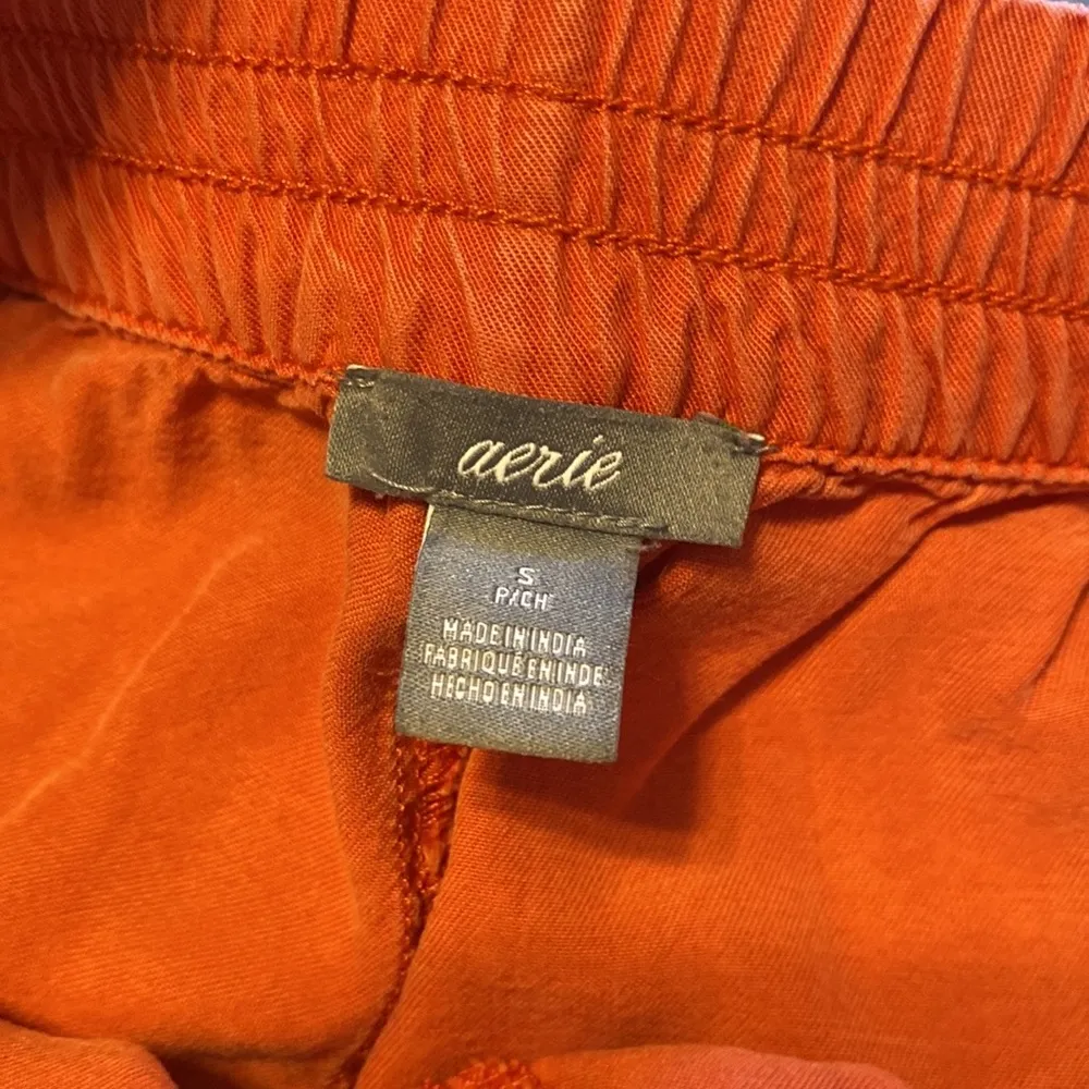 Aerie Orange Casual Shorts - Image 4