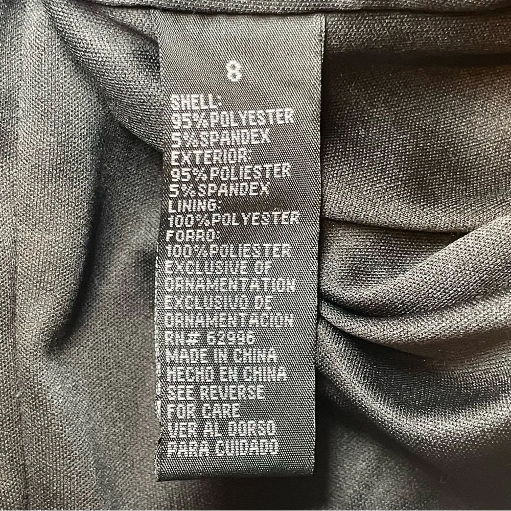 Scarlett Women's Black Sleeveless Cut Out Neck‎ Party Cocktail Dress 8 Sparkly - Image 11