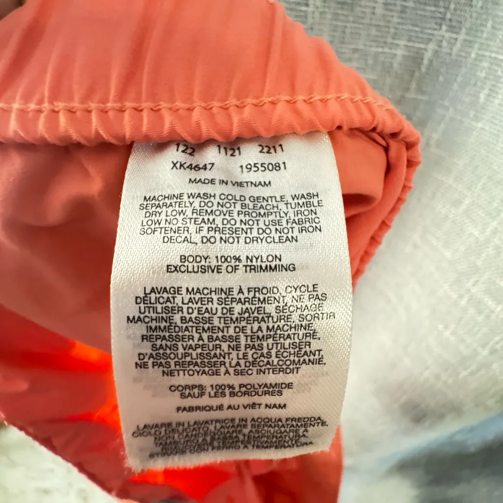 Columbia Blossom Bay Shorts Womens Size XL Orange UPF 30 Nylon Hike Outdoors - Image 4