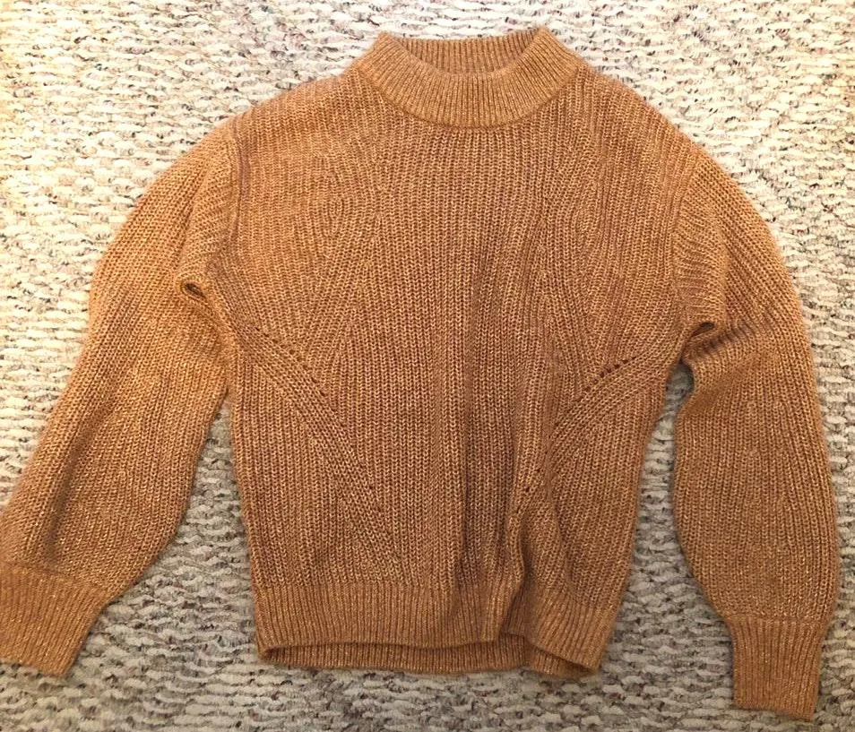 H&M Gold Sweater  - Image 2