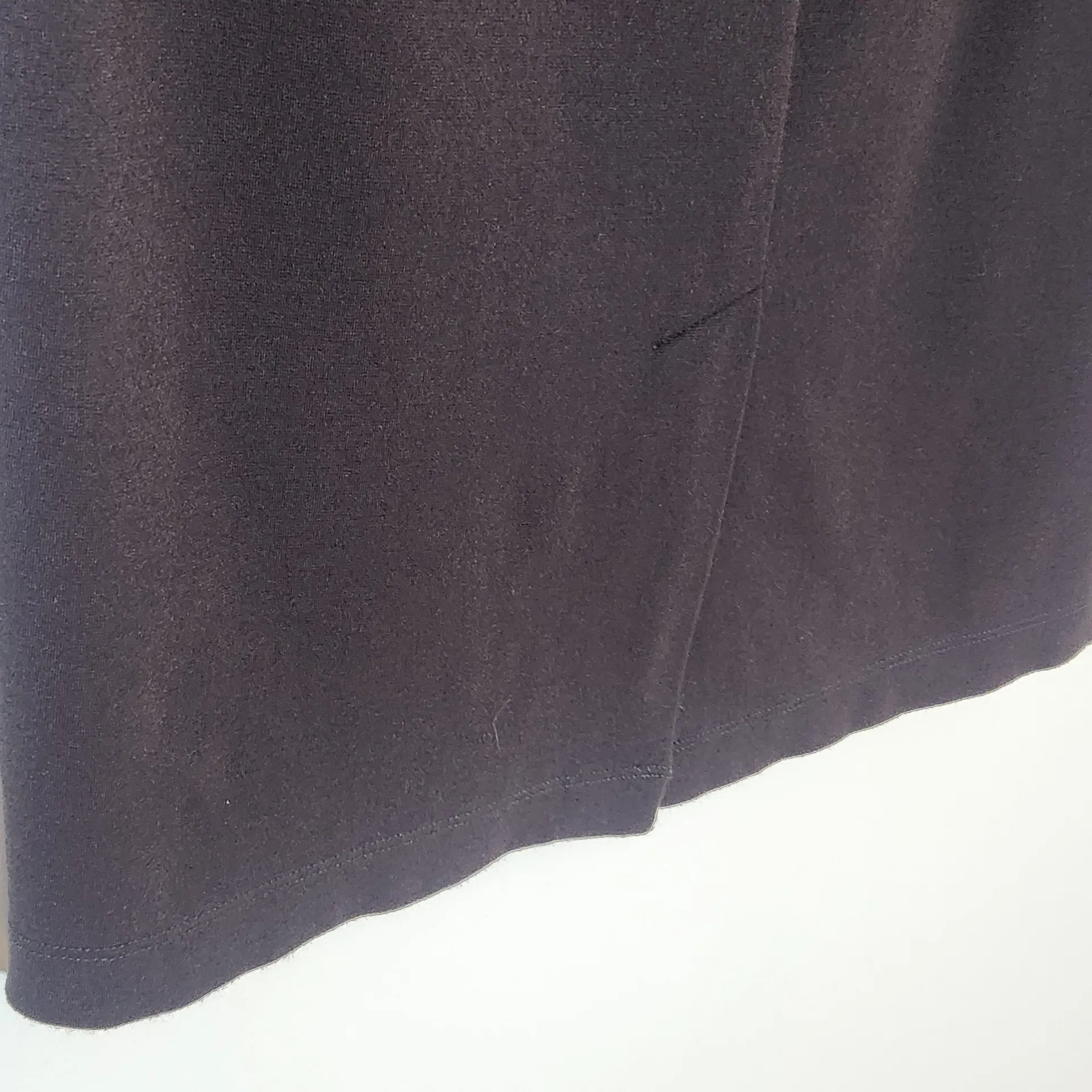 Eileen Fisher Dark Brown Straight Skirt Size Small Brown Knit Skirt - Image 3