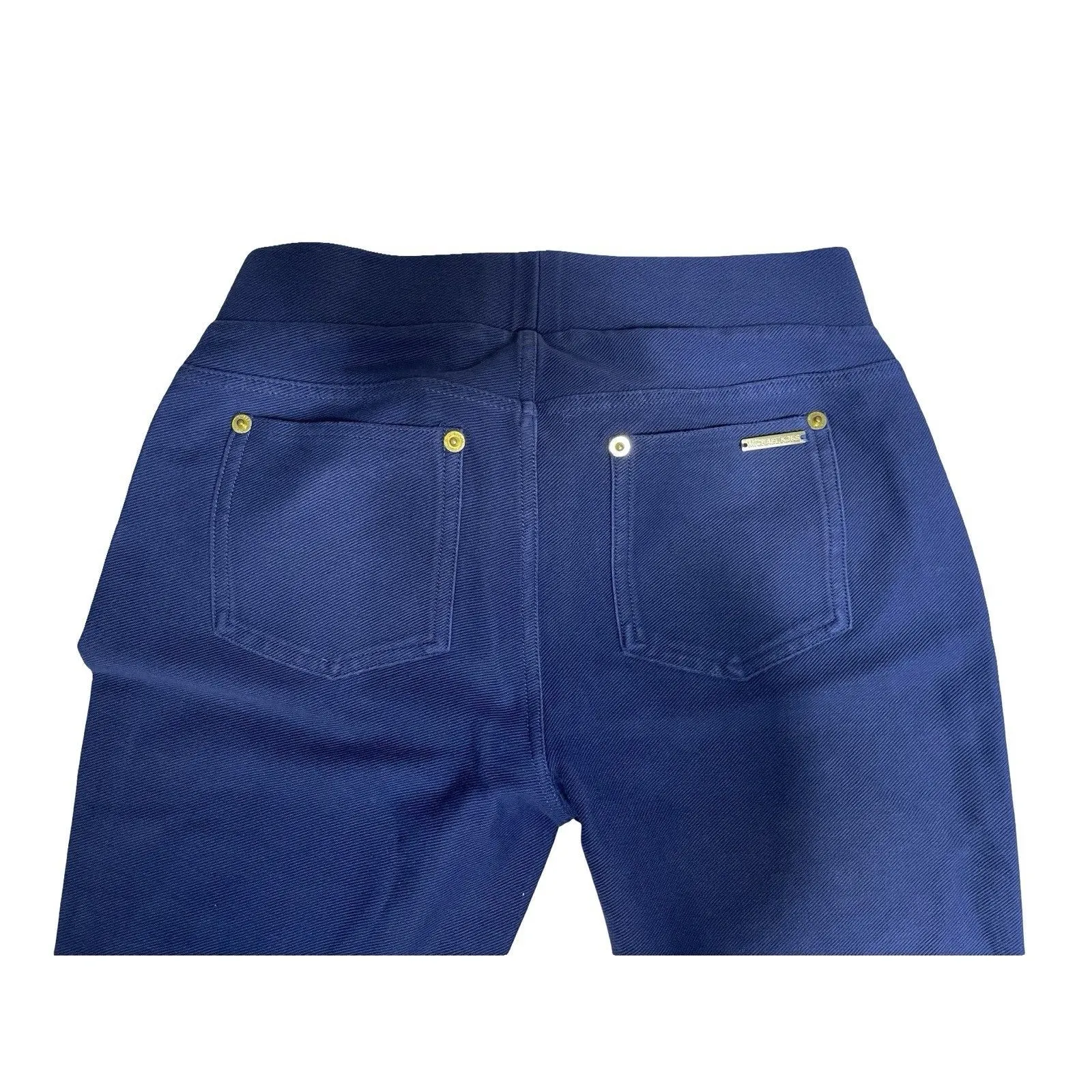 Michael Kors Jeggings Jean Leggings w/ Pockets Women Size Small Blue - Image 9