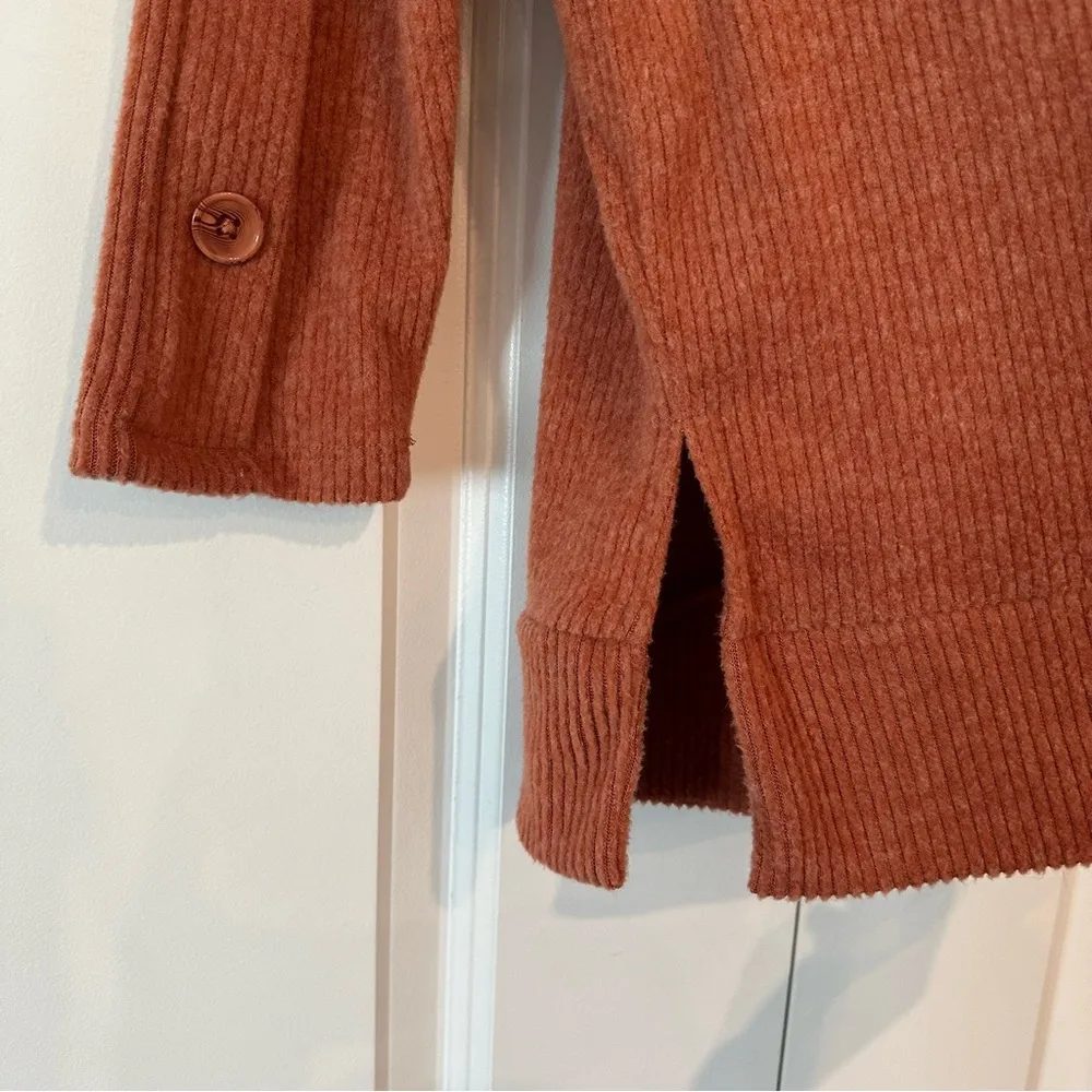Fred David | Mock Neck Button Sweater | Medium - Image 3