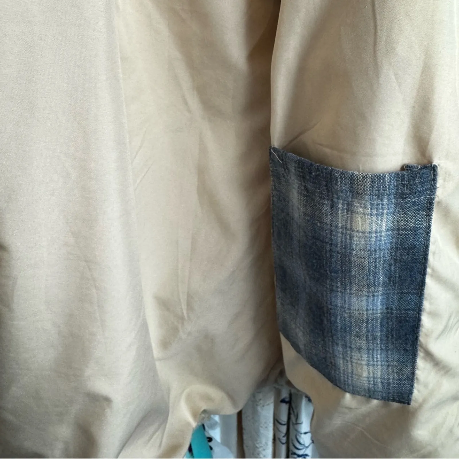 Pendleton CreamTeddy Sherpa Full Zip Up Jacket Size Small - Image 4