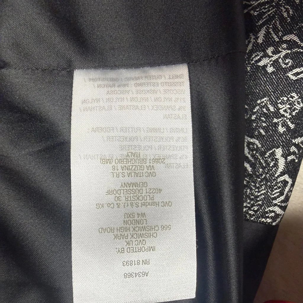 Isaac Mizrahi Live Paisley Print Blazer Women’s size 14 - Image 13