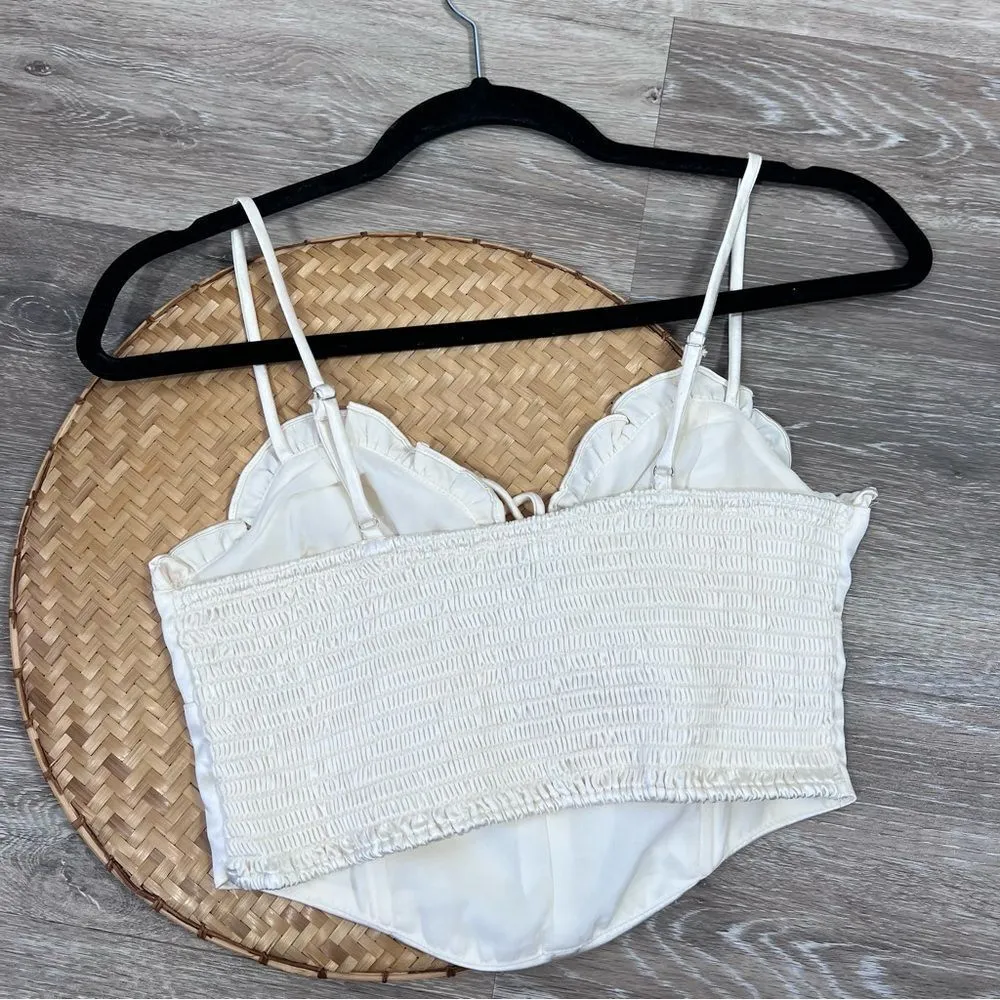 Altar'd State Altar’d State Jackie Satin corset top‎ - Image 4