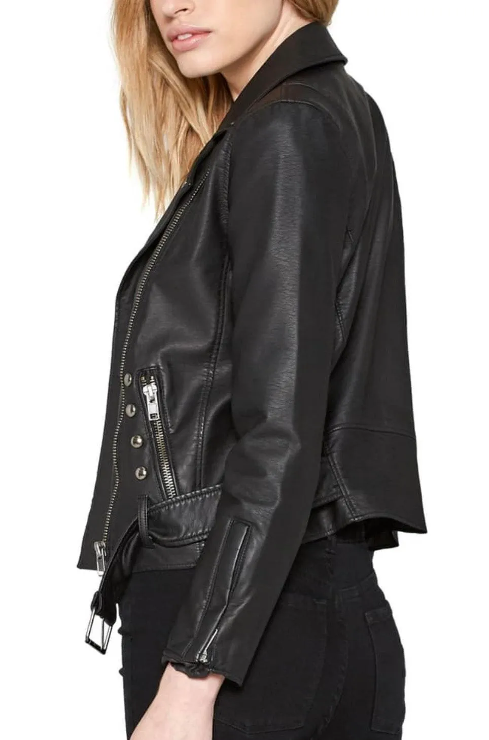 Amuse Society Blackhawk Leather Jacket Revolve  - Image 4