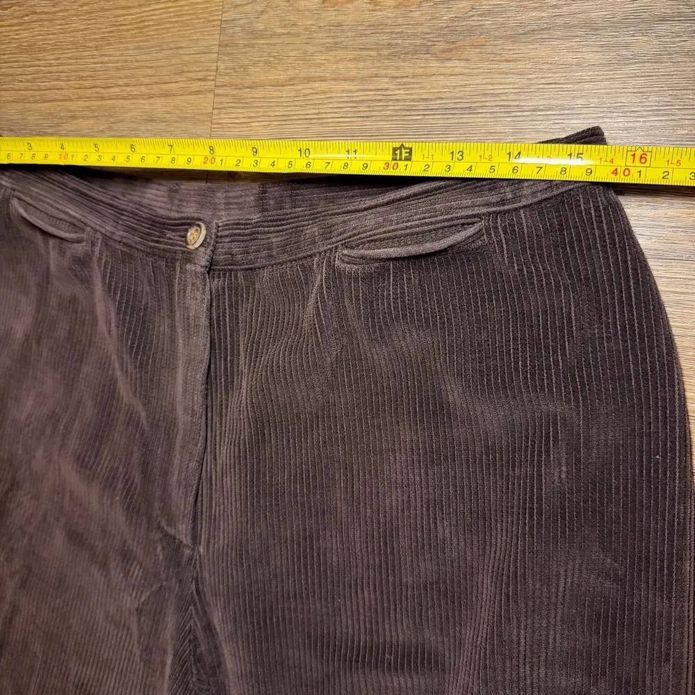 Piazza Sempione Dark Brown Corduroy Trousers - Image 9