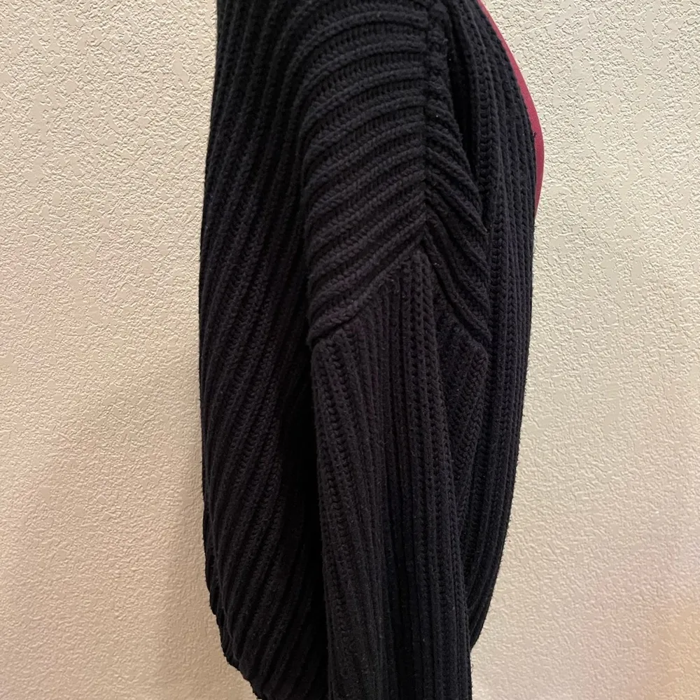 Code x Mode  Black Open Front Dolman Cardigan - Image 6