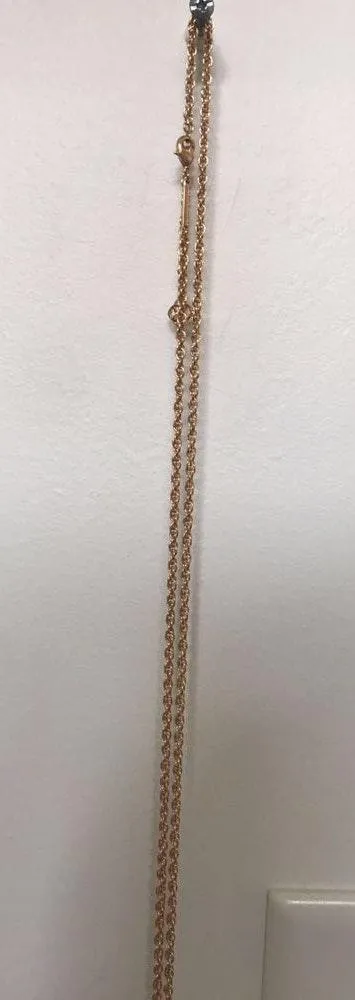Kendra Scott Gold Long Necklace  - Image 3