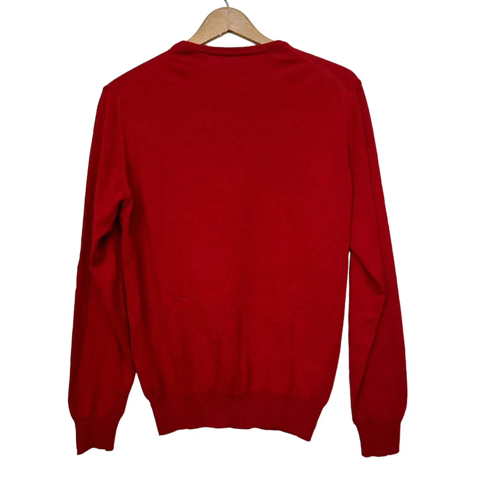 Pierre Cardin Red Sweater - Size Small - Classic & Stylish - Image 3