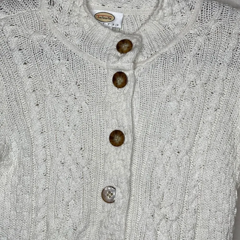 Talbots Petites Cardigan Sweater‎ Size P - Image 7