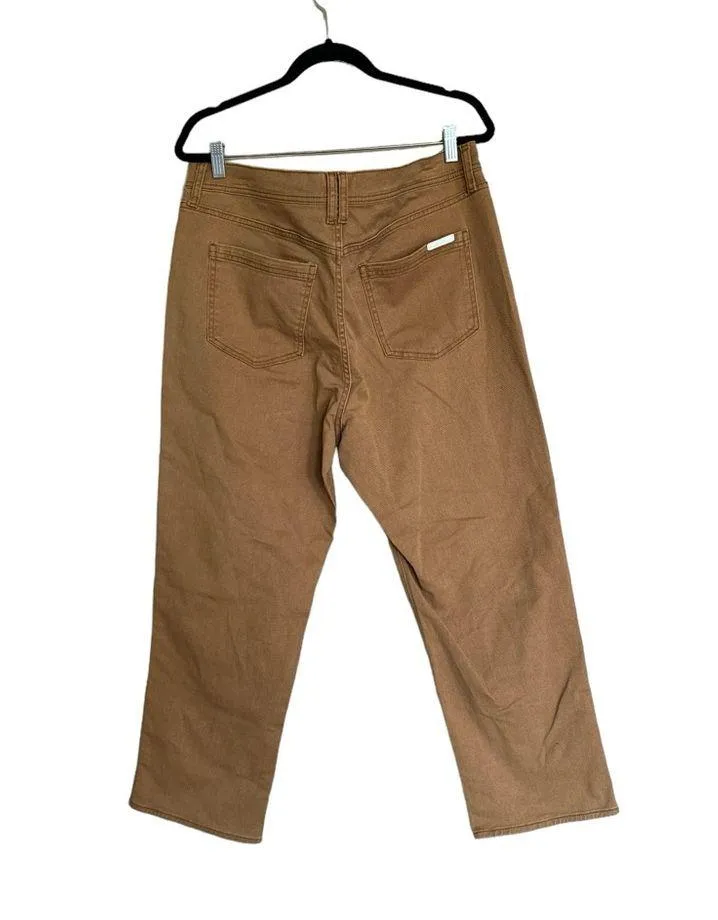 NWT Jessica Simpsons Straight Cargo Ankle in Bone Brown SZ-14W - Image 9