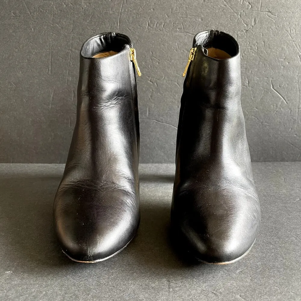 Ted Baker Black Leather Lowrenna Ankle Booties 38.5/7.5 - Image 3