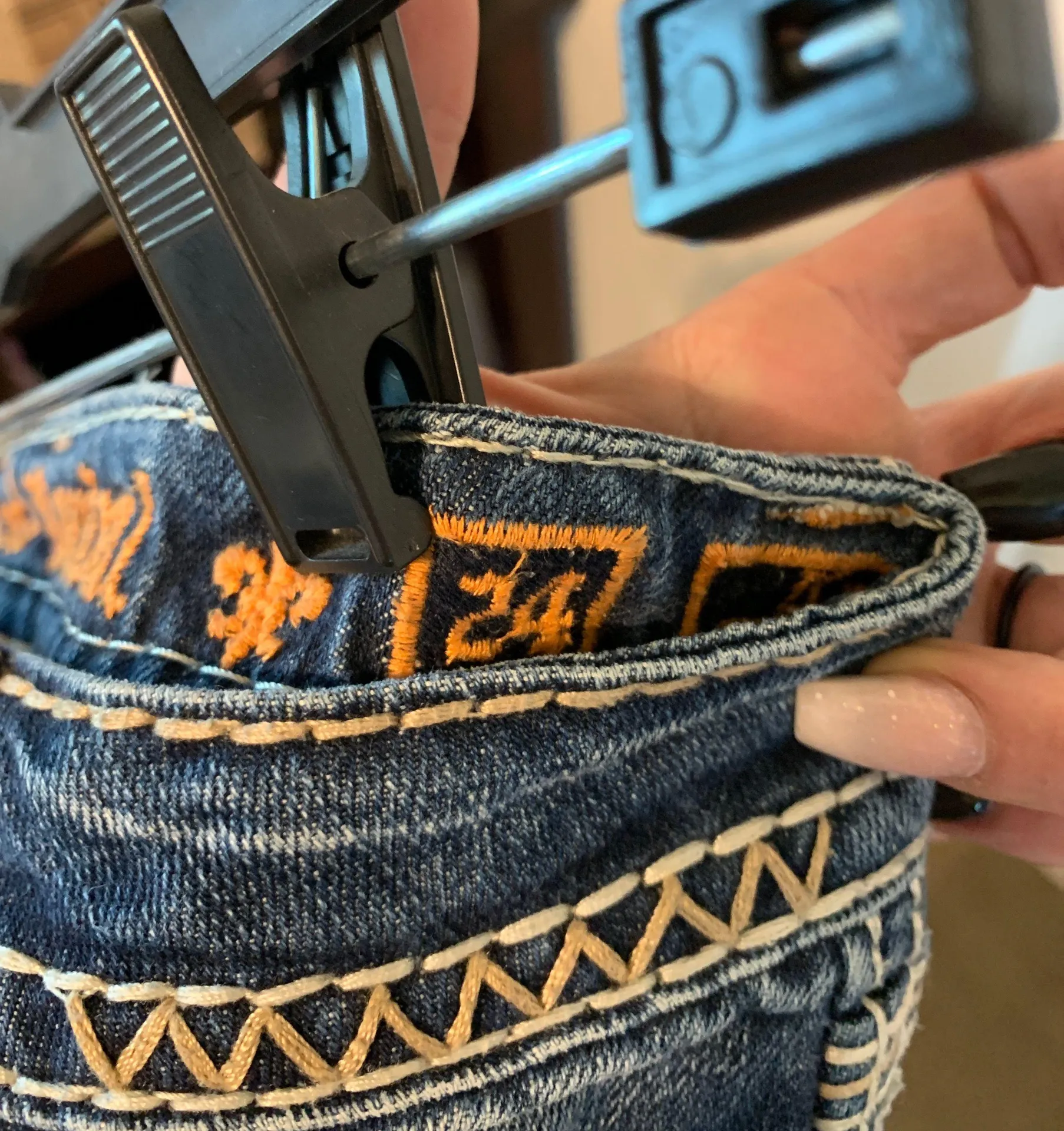 Rock Revival Cutoff Denim Shorts - Image 3