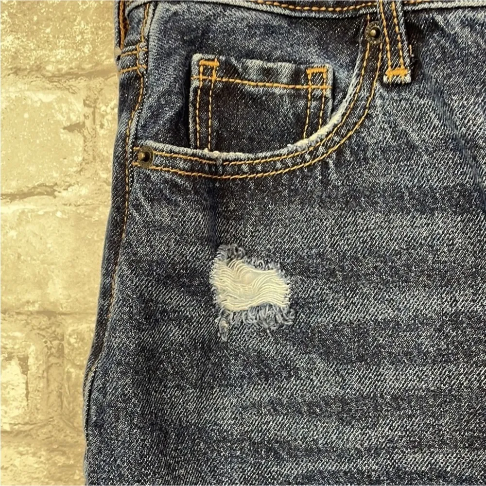 Old Navy Denim High Rise Secret Slim Pockets Skirt - Image 6