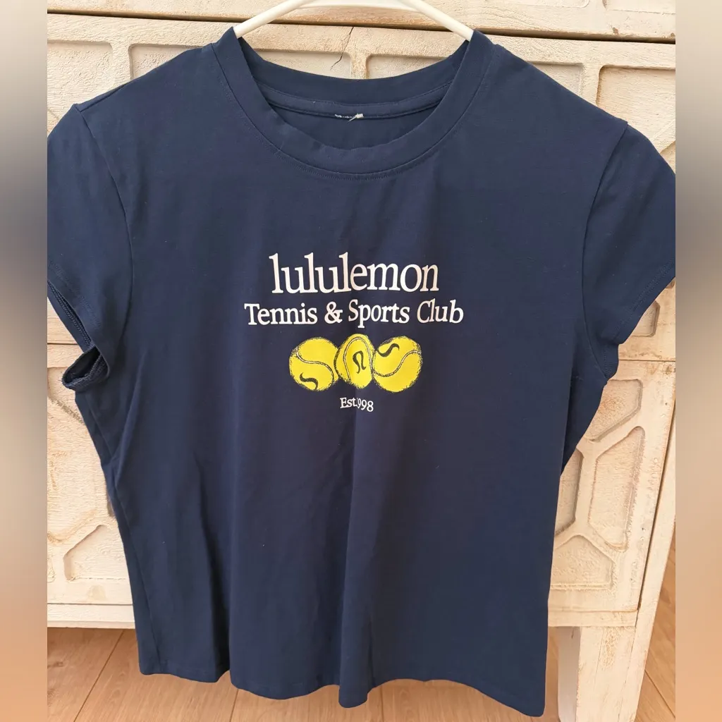 Lululemon Tennis & Sport Club Baby Tee - Image 5