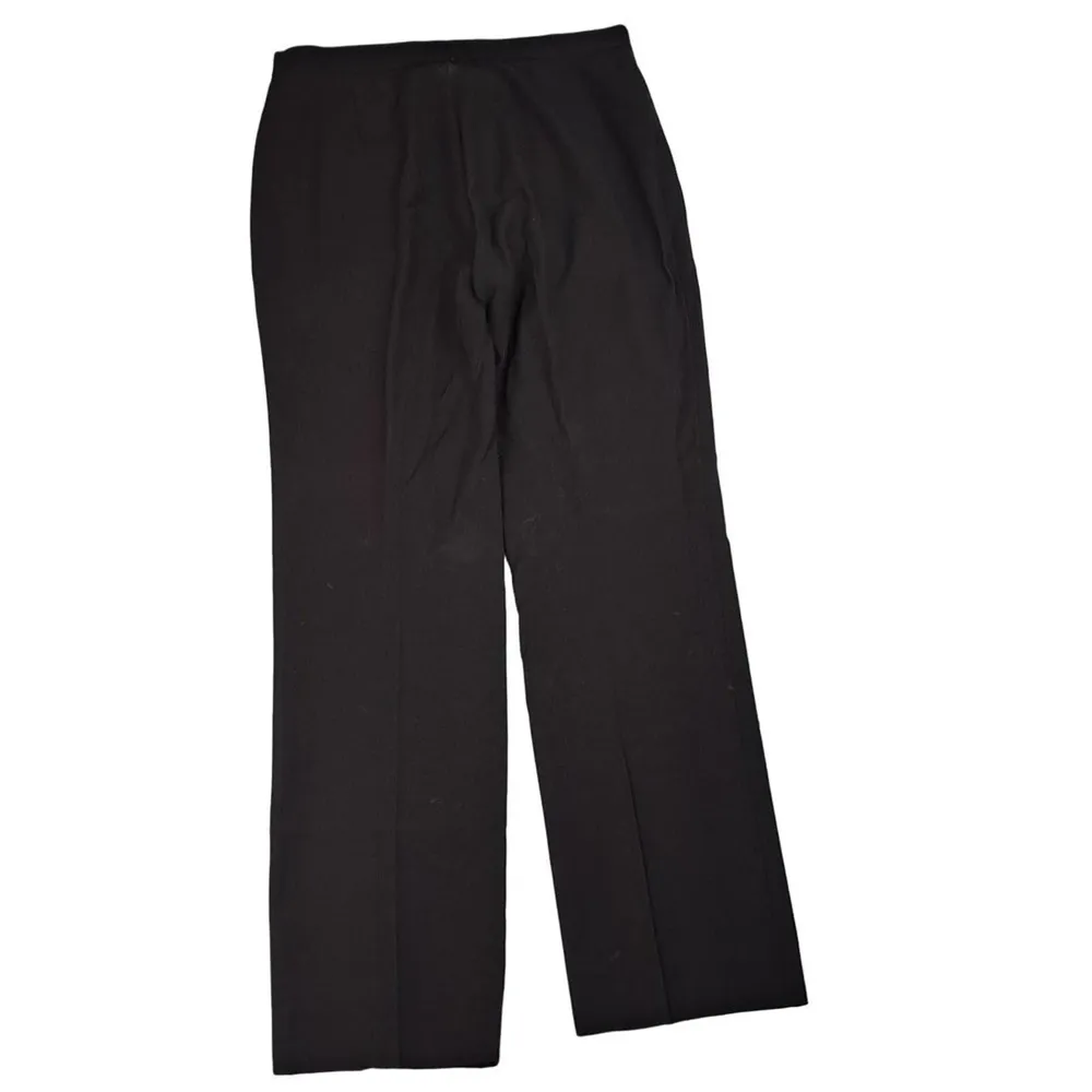 Agnona Brown dress pants size 10/L Italian size 46 100% Wool Black Size L - Image 2