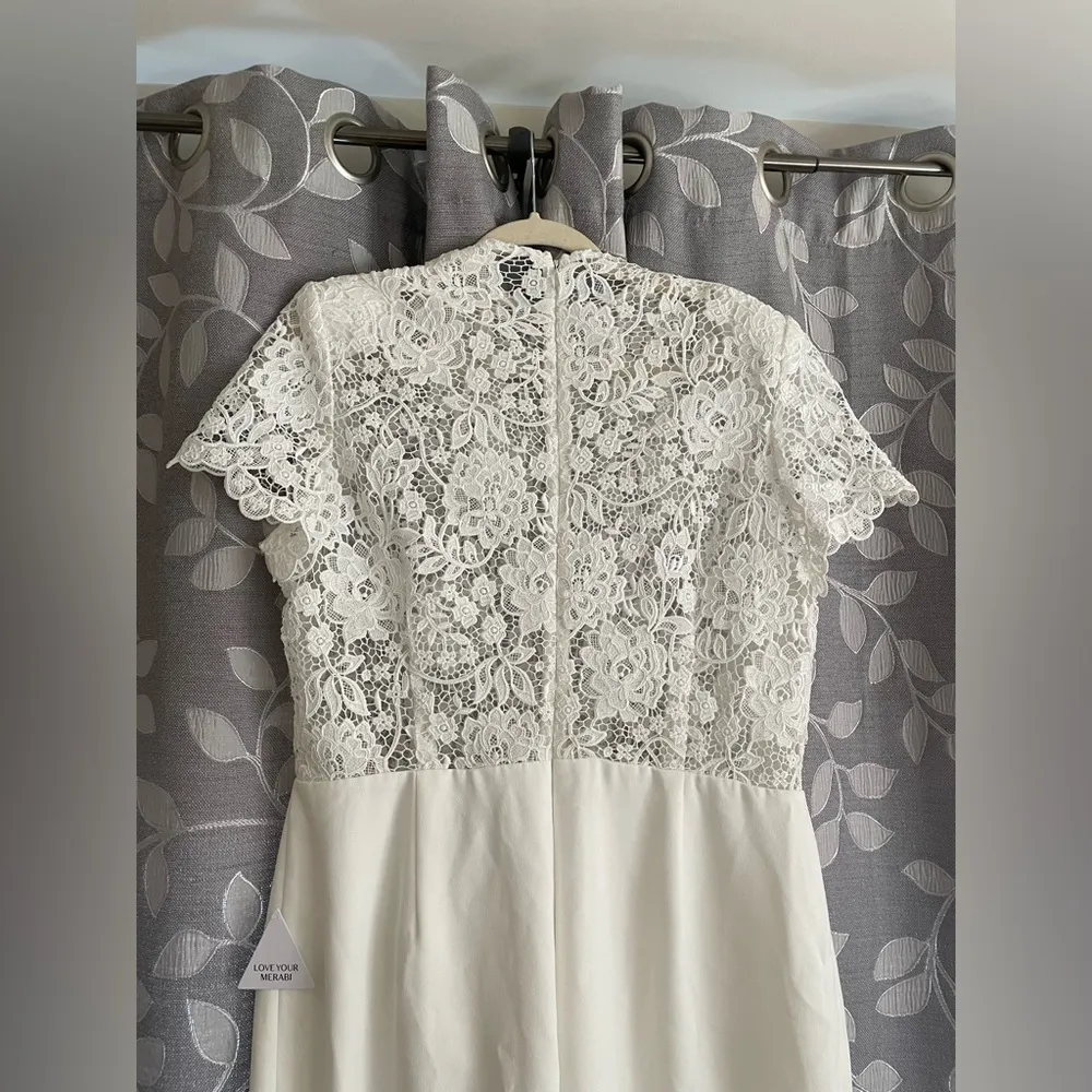 NADINE MERABI Hattie White Jumpsuit Size XXL - Image 10