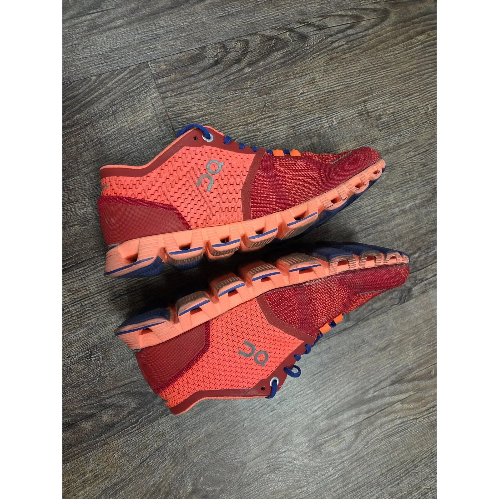 On Cloud Cloud X Womens Shoe Size 5.5 Red Running Athletic Sneakers - Image 11