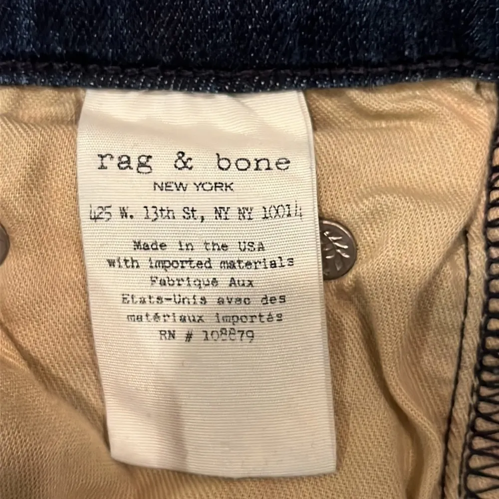 Rag & Bone Jean 10 Inch Crop Flare Size 25 - Image 12