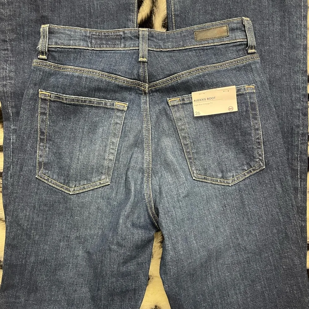Alexis Boot high rise vintage fit AG denim Sz 26 new - Image 2