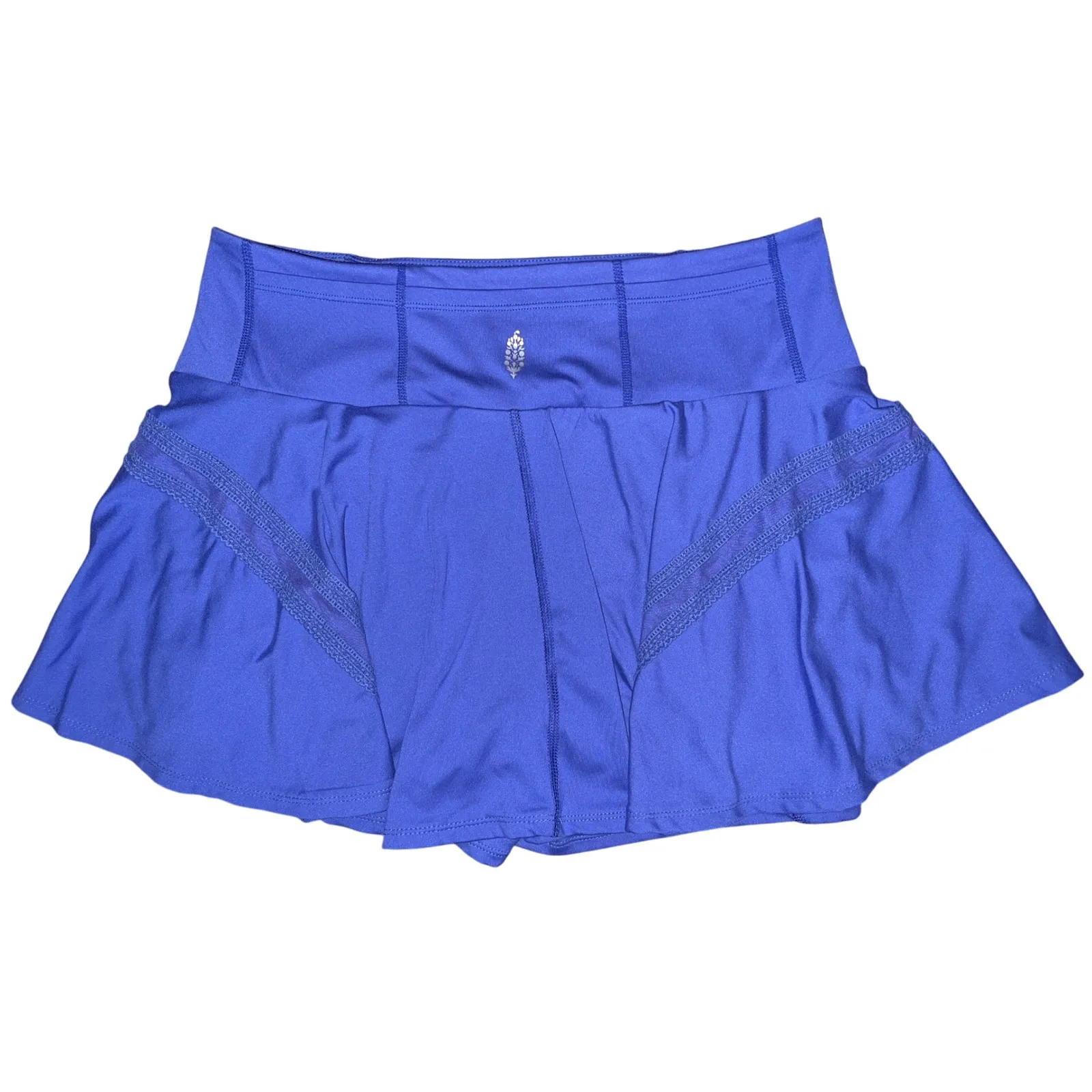 FP Movement Pleats and Thank You Skort Large Moroccan Blue‎ Tennis EUC Blue - Image 3