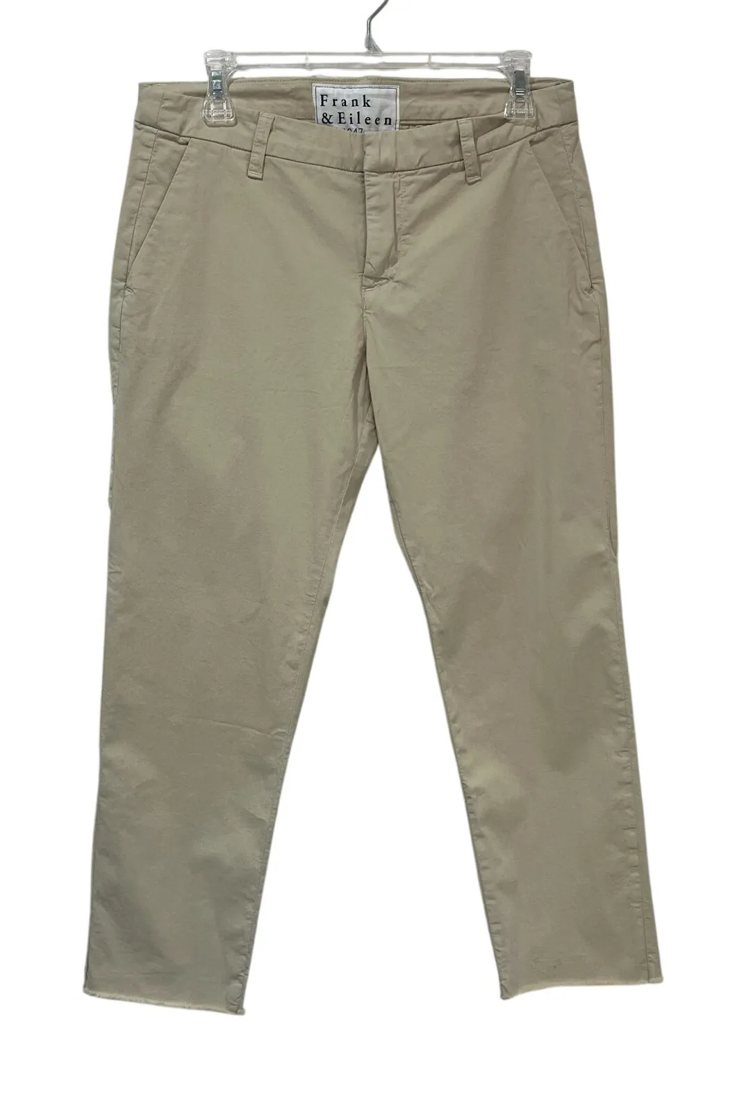 Frank & Eileen Wicklow Italian Chino Pants Coastal Preppy Cropped Size 6 - Image 1