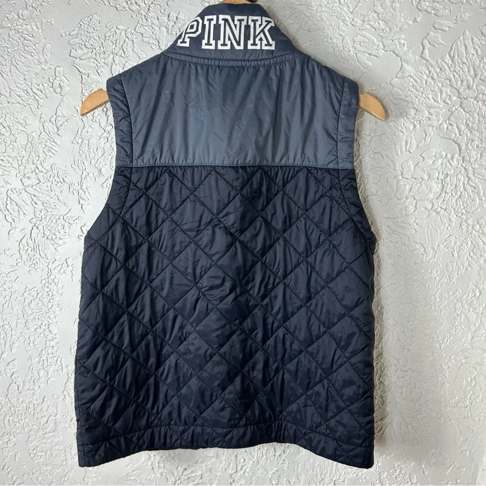 VS PINK | Quilted Puffer Vest Jacket Size M - Image 2
