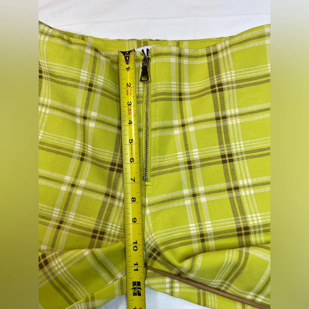 I.Am.Gia‎ pants Polaris High Rise Plaid Pant Zip Front Size Medium - Image 7