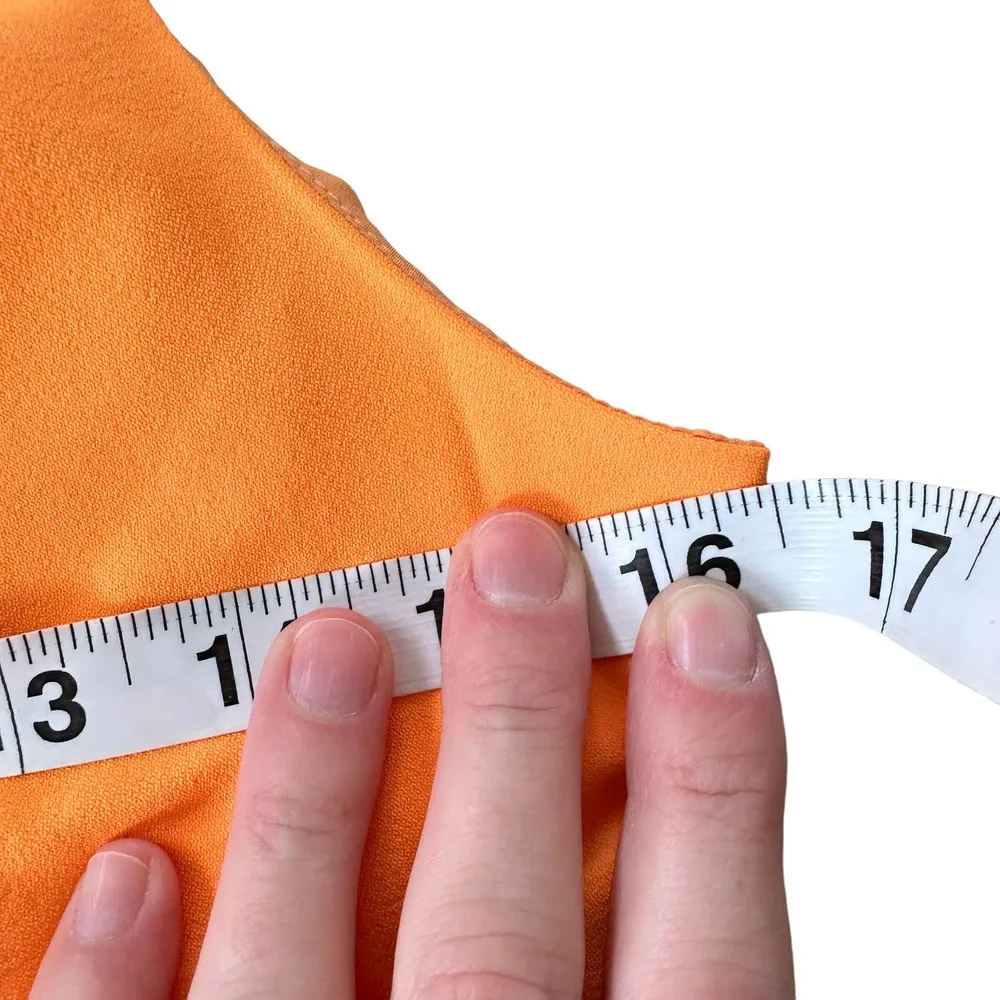 NEW Cinq à Sept Sleeveless McKenna Dress Clementine Orange - Image 11