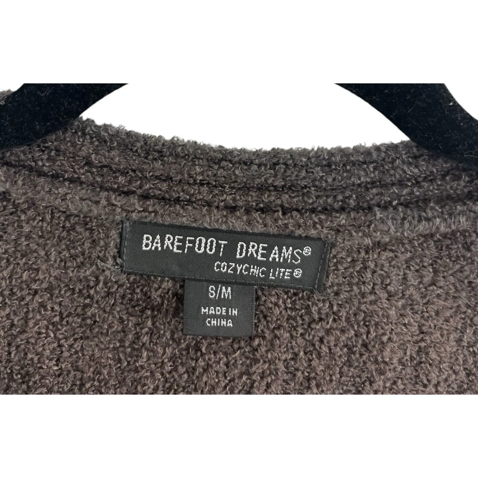 Barefoot Dreams CozyChic Lite Ribbed Shrug Cardi Sweater S M Beachy Cozycore - Image 4