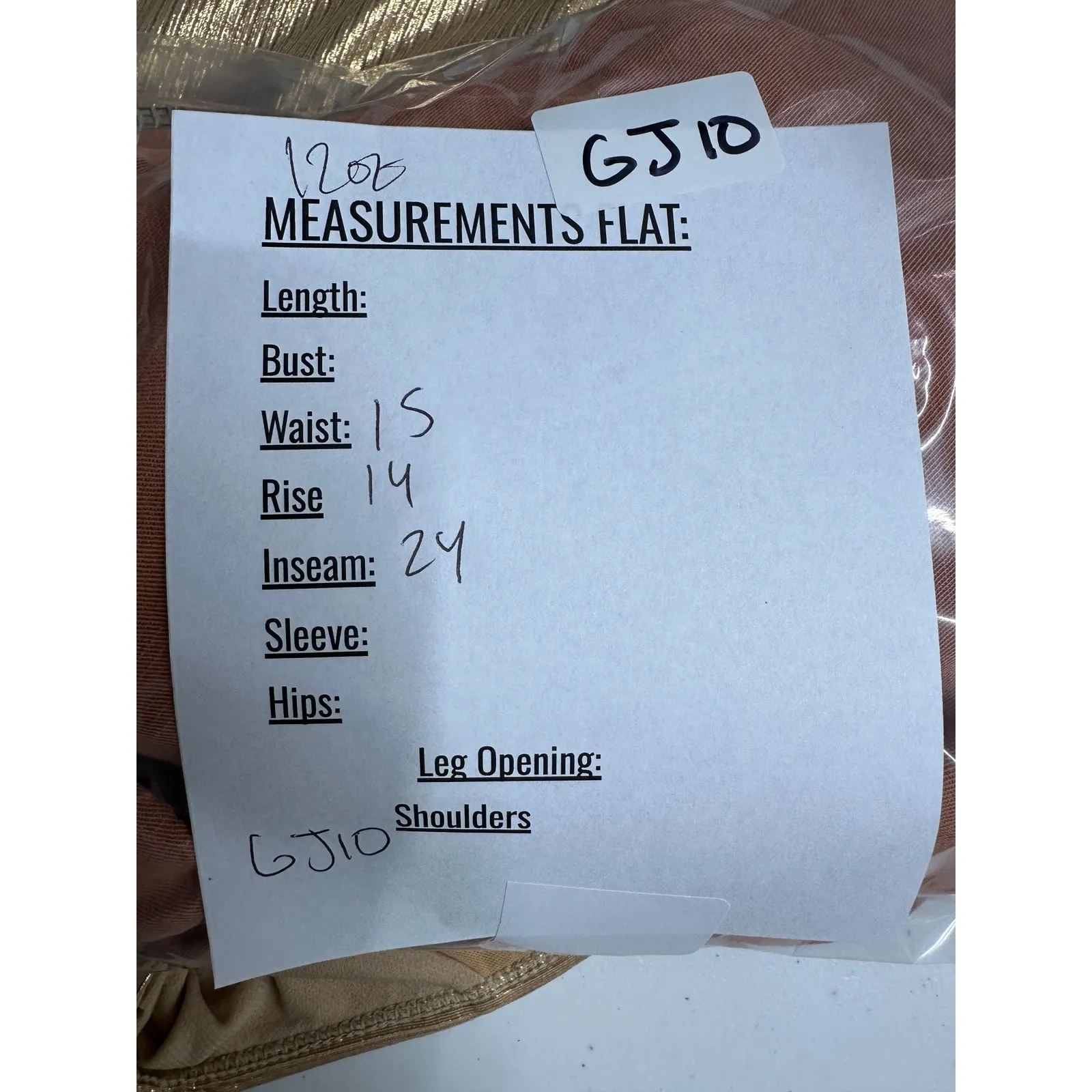 Anthropologie Womens Orange Paperbag High Waisted Pants Size 10 Wide Leg Loose - Image 5