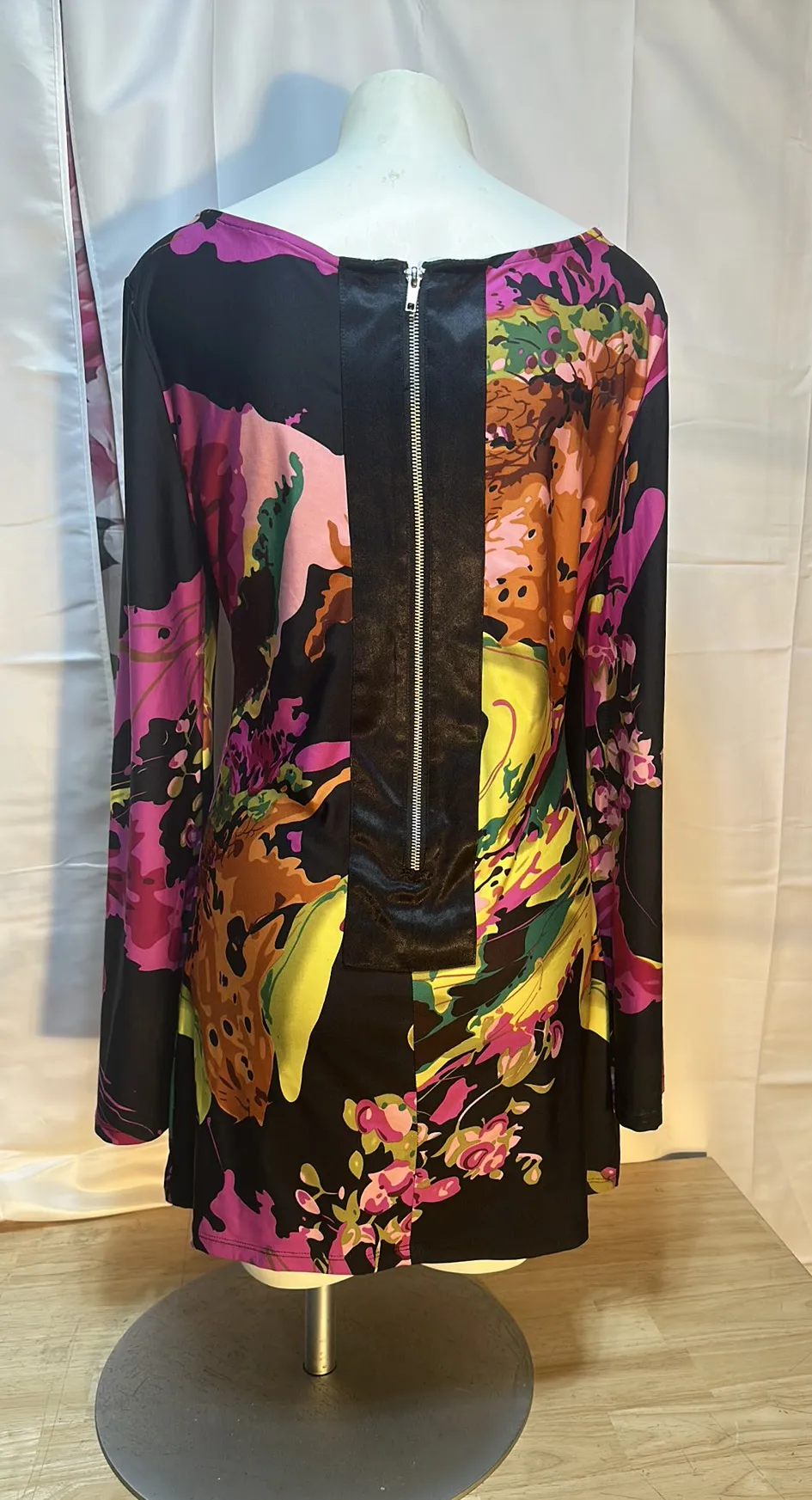 Floral long blouse Multiple Size M - Image 3