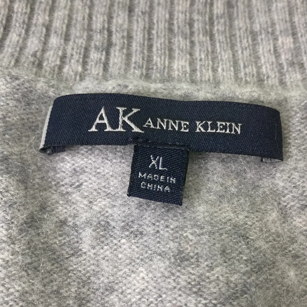 AK Anne Klein cashmere blouse XL - Image 3