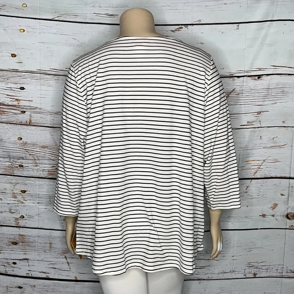 Ruby Rd. Woman NWT Stripe - Image 3