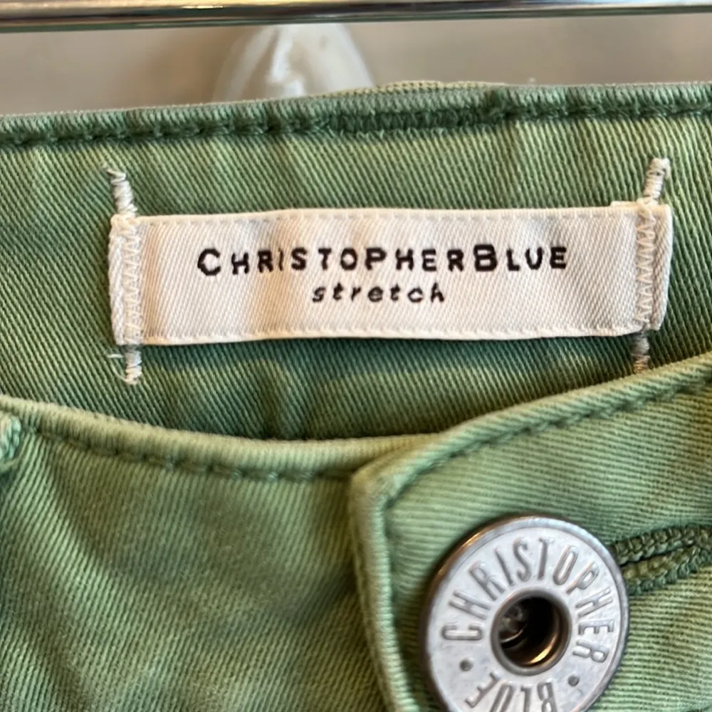 The Comfy Christopher Blue Colored Jeans Stretch Womens 2 - Image 10