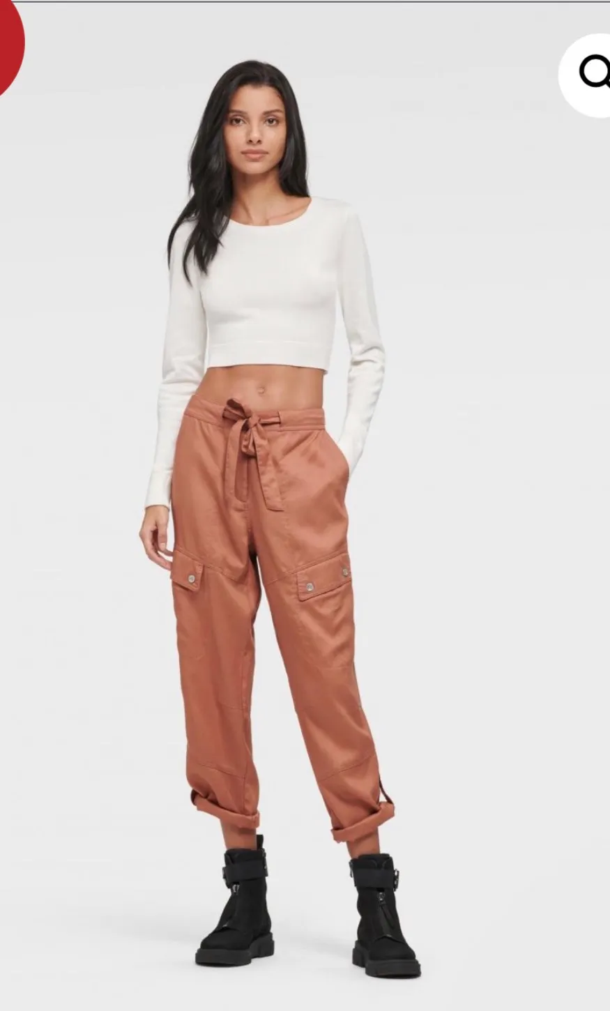 Tie Up Jogger Clay - Image 2