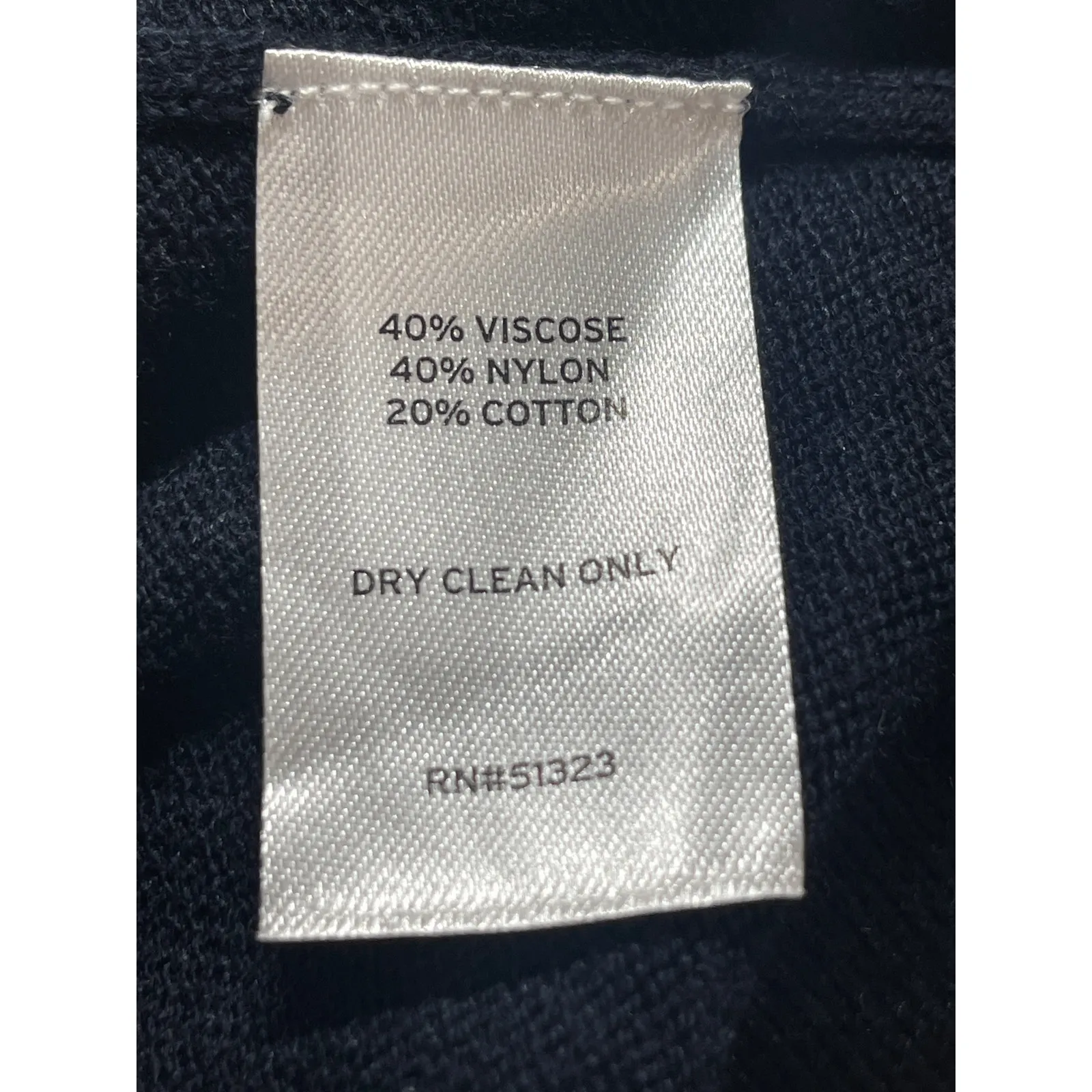 NEW Halogen Women's Navy Blue Long Sleeve Mid Length Cardigan Sweater Top Size S - Image 4