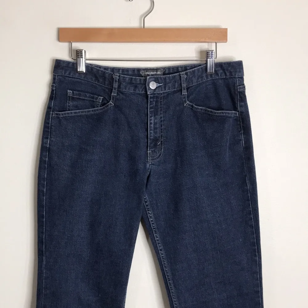 Vintage Levi’s silvertab original dark denim paper tag jeans size 31 - Image 2